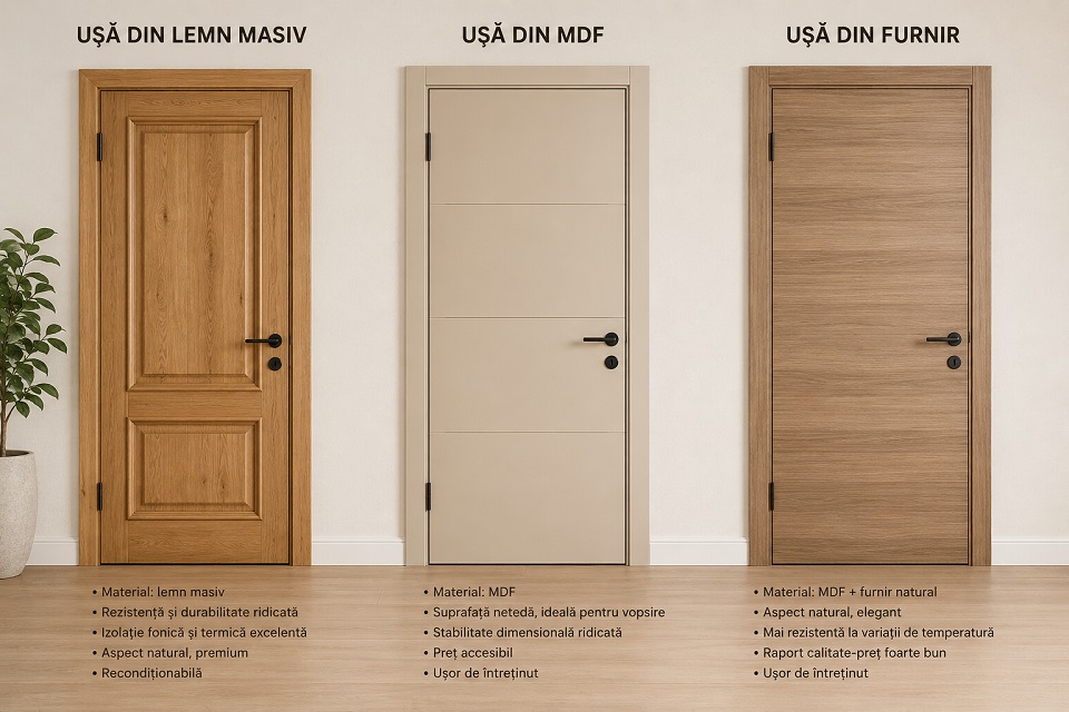 din ce materiale sunt facute usile de interior din ce materiale sunt realizate ușile de interior
