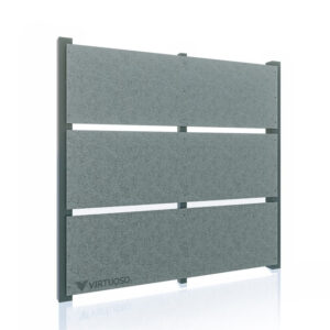 Gard modern fibrociment Fibro X Light Grey Day