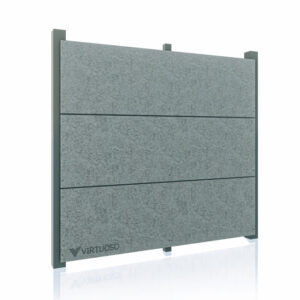 Gard modern fibrociment Fibro X Light Grey Night