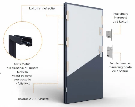 Usa otel - aluminiu ATU68 M527 Blackline - imagine 4